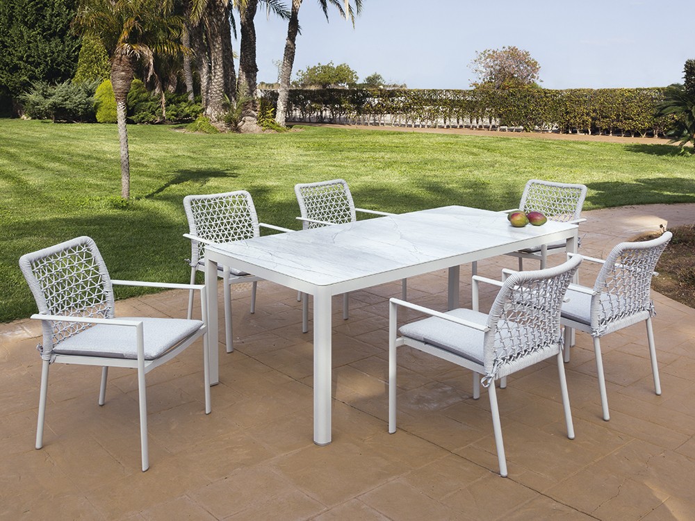 Silla de comedor de cuerda trenzada Verona Arkimueble - 2