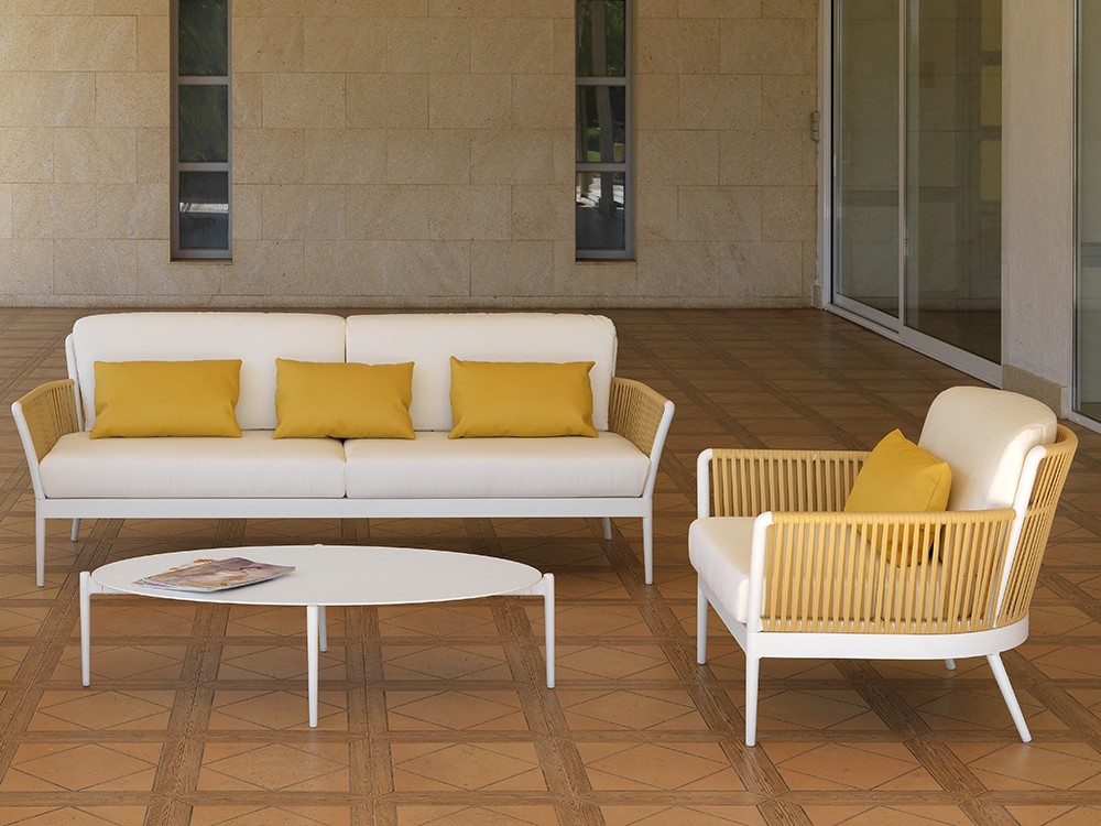 Mesa de centro ovalada Arena Arkimueble - 2