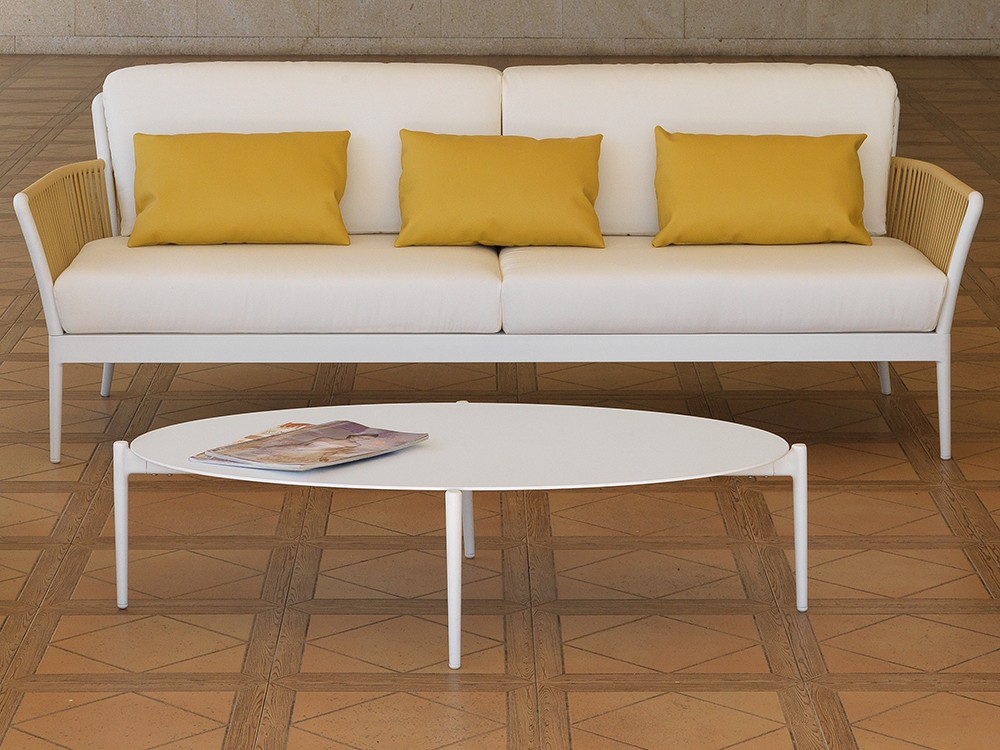 Mesa de centro ovalada Arena Arkimueble - 1