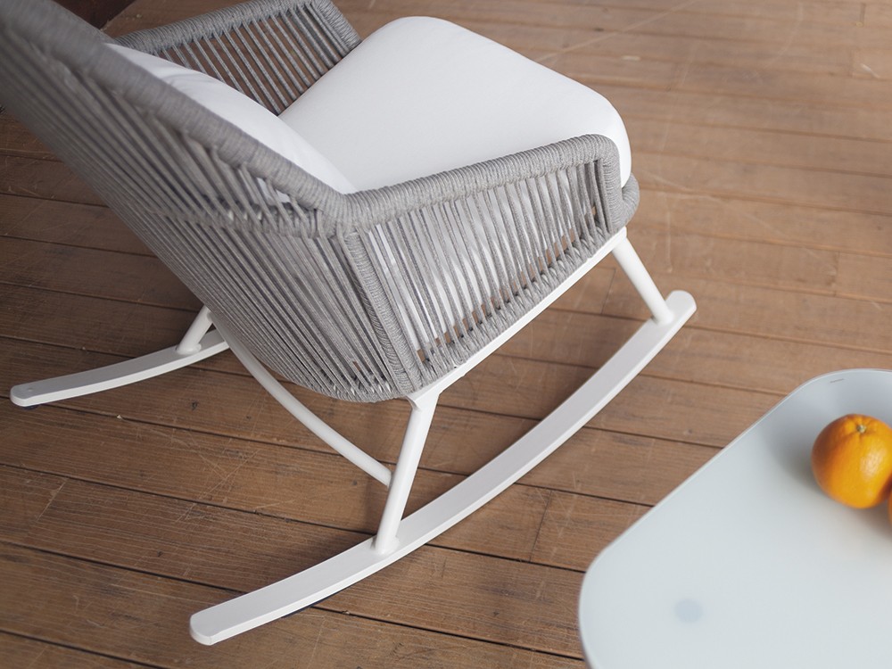 Mecedora de cuerda trenzada Siena Arkimueble - 2