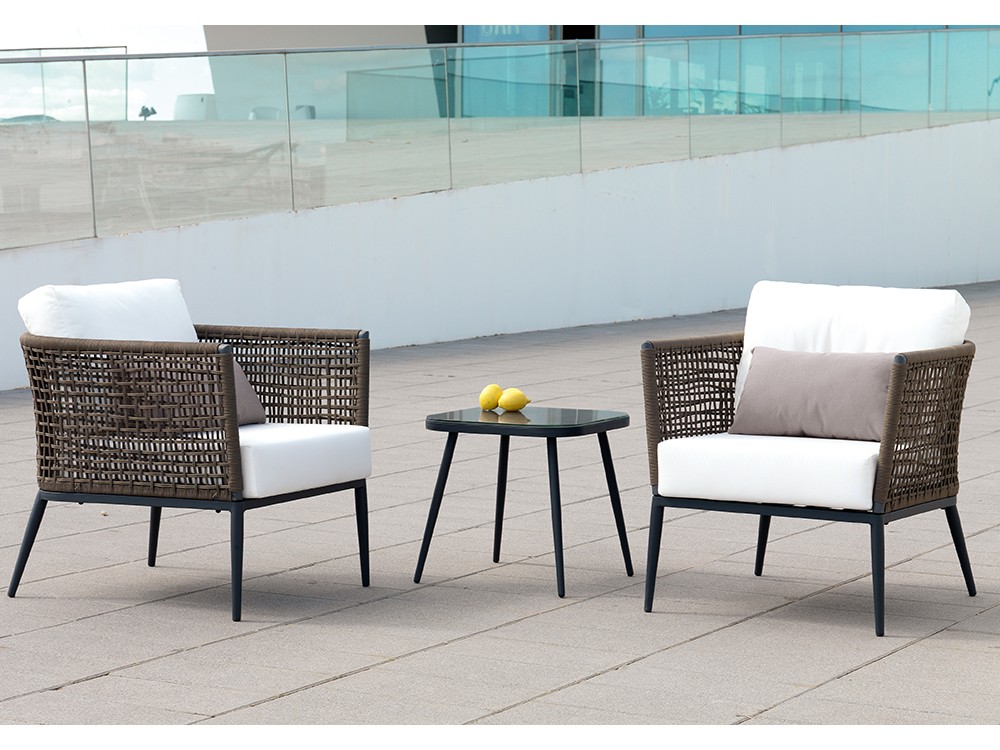 Sillón de cuerda trenzada Roma Arkimueble - 3