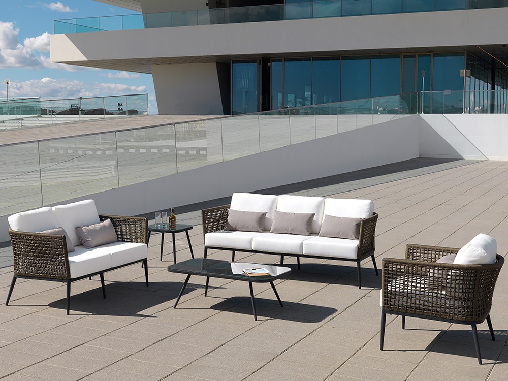 Sillón de cuerda trenzada Roma Arkimueble - 5