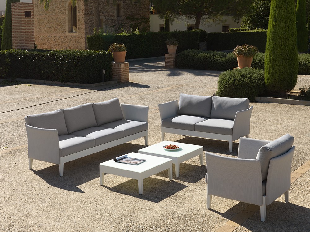 Sillón de aluminio y textilene Capri Arkimueble - 2