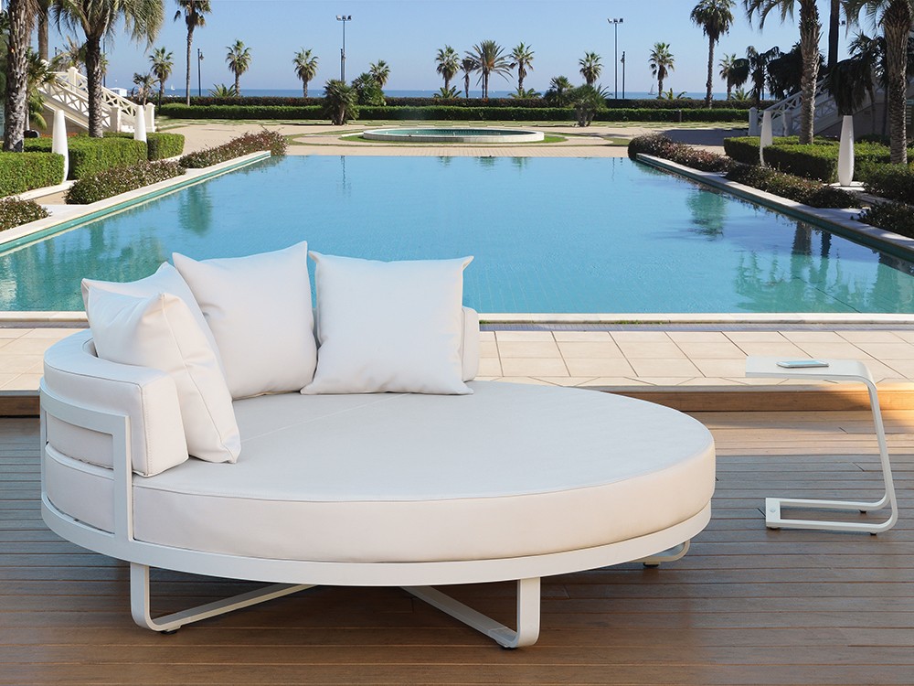 Mesa auxiliar de aluminio Nerja Arkimueble - 4