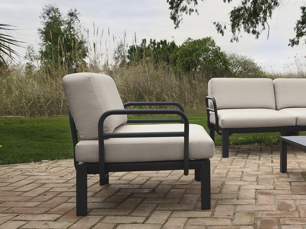 Sillón de aluminio Túnez Arkimueble - 2