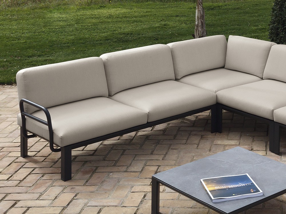 Sofá modular rinconero de aluminio Túnez Arkimueble - 2