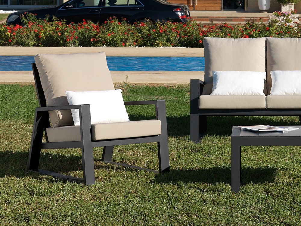 Sillón de aluminio Lagos Arkimueble - 1