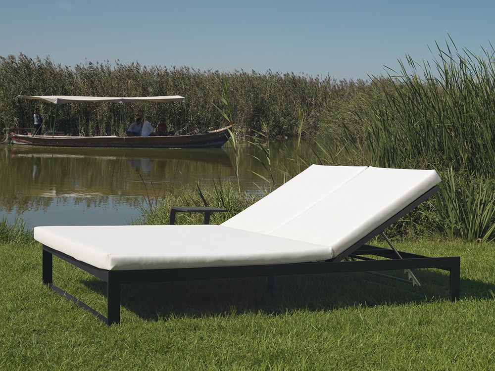 Mesa auxiliar de aluminio Porto Arkimueble - 3