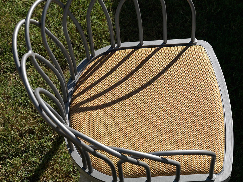 Silla de comedor de aluminio Sintra Arkimueble - 2