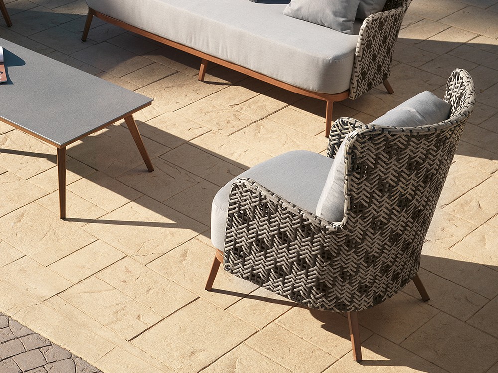 Sillón de fibra sintética Florencia Arkimueble - 2