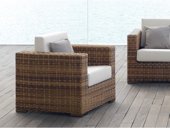 Sillón de fibra sintética Dakar Arkimueble - 1