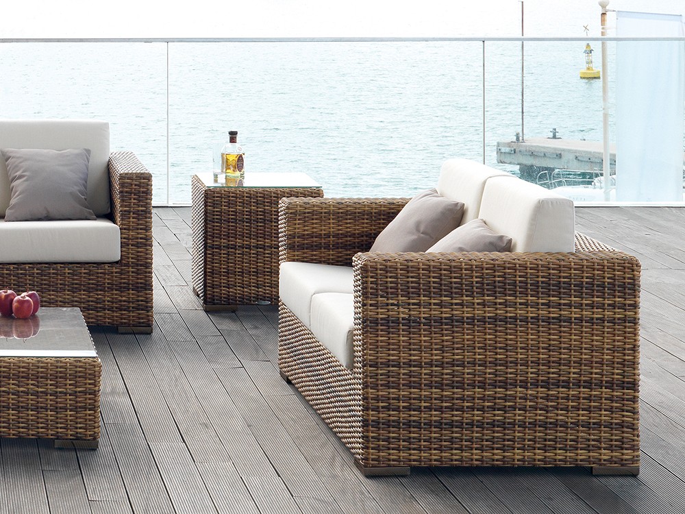 Mesa auxiliar de fibra sintética Dakar Arkimueble - 2