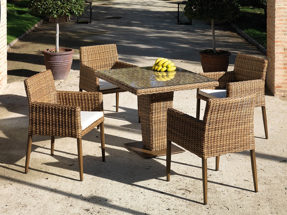 Sillón de comedor en fibra sintética Agadir Arkimueble - 3