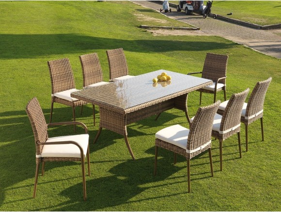 Silla de comedor en fibra sintética Agadir Arkimueble - 2