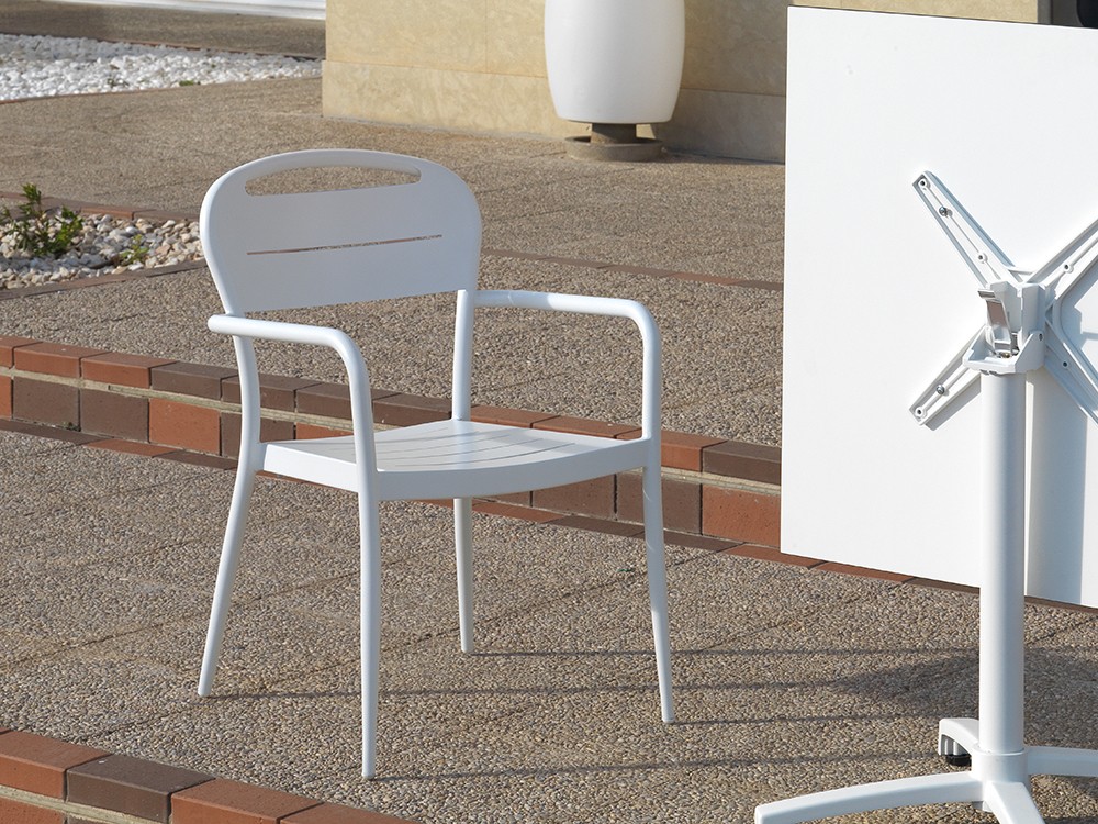 Silla de aluminio Sofía Arkimueble - 3