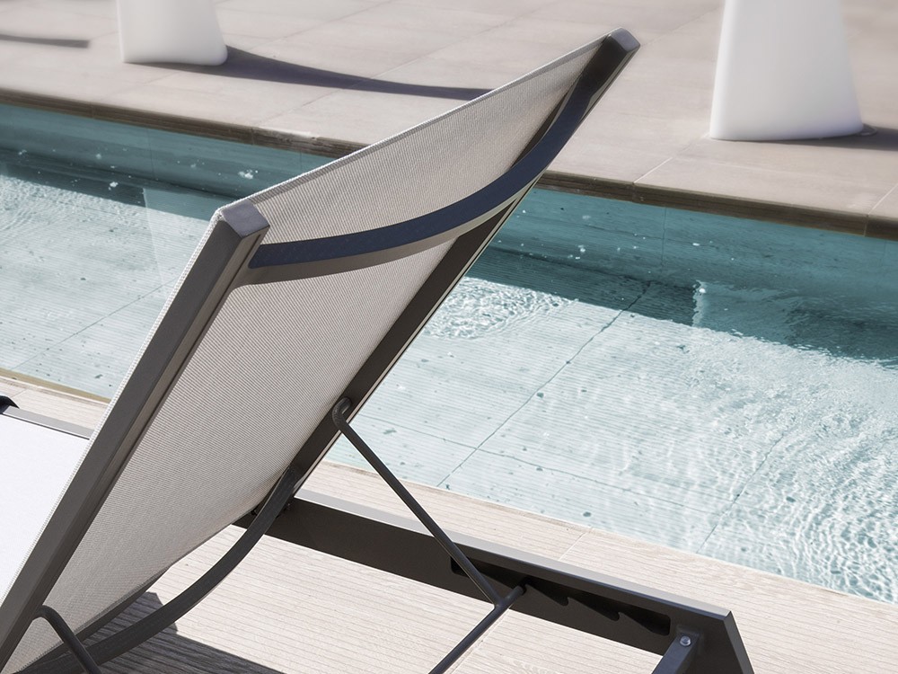 Tumbona de aluminio Vigo Joenfa Agua de Mar - 6