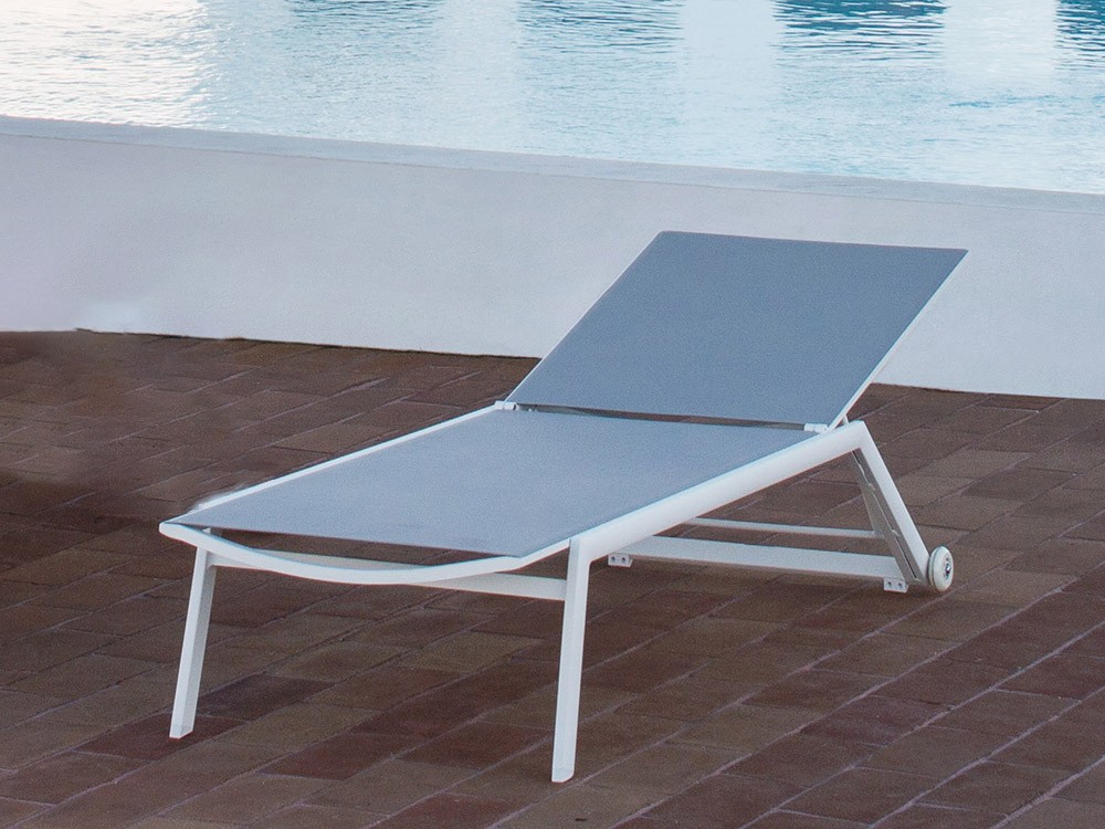 Tumbona de aluminio Hydra Joenfa Agua de Mar - 1