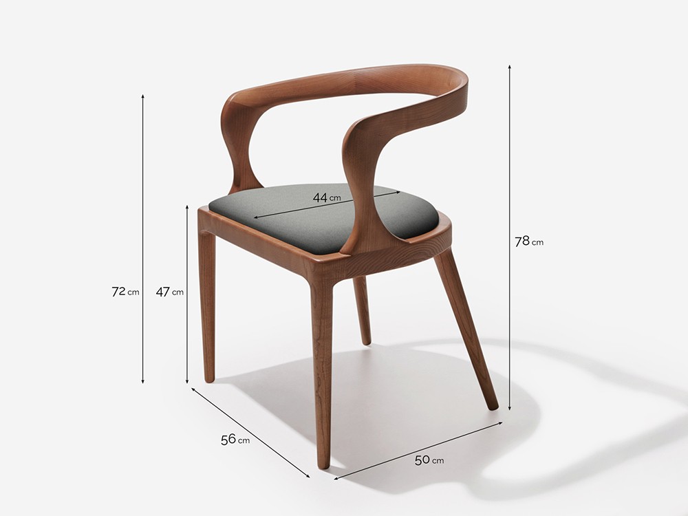 Silla de madera Bazk Beltá & Frajumar - 10