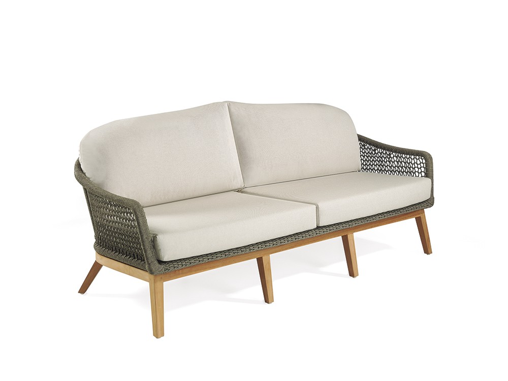 Sofá de cuerda trenzada Orsini Joenfa Agua de Mar - 4