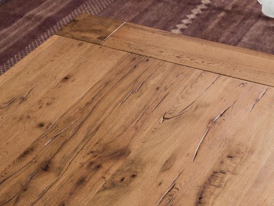 Mesa de comedor de madera maciza de roble Brooklyn Devina Nais - 7