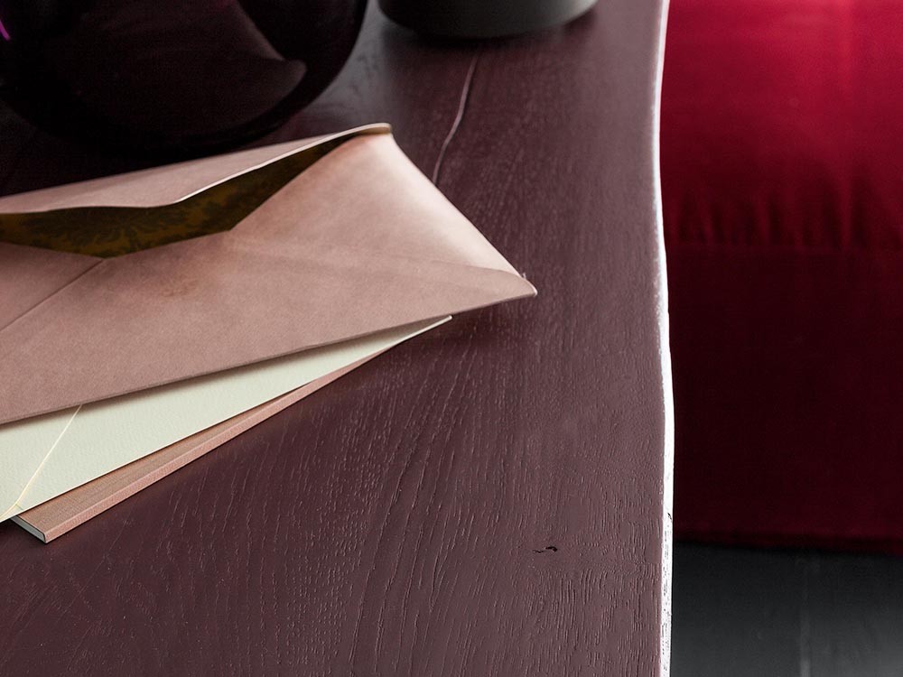 Consola de madera maciza de roble Master Devina Nais - 3