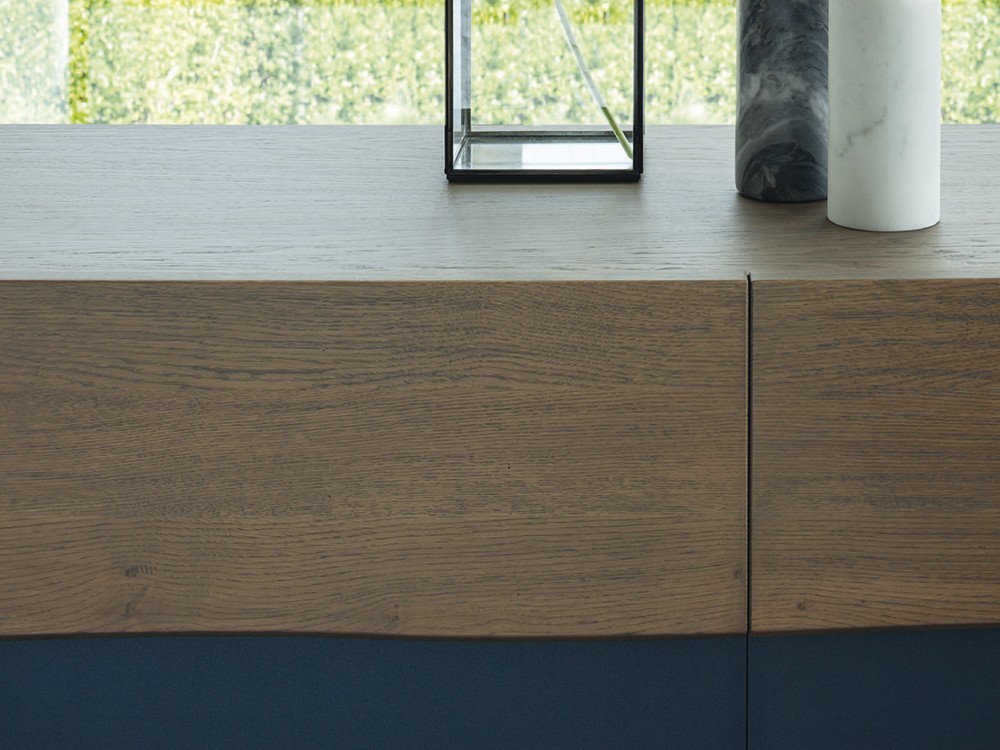 Aparador de madera de roble y hierro Iron Twins Zero.16 Devina Nais - 2