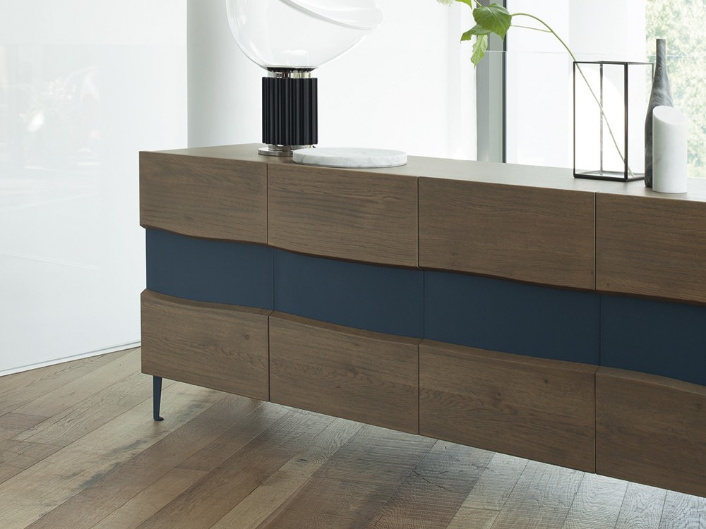 Aparador de madera de roble y hierro Iron Twins Zero.16 Devina Nais - 3