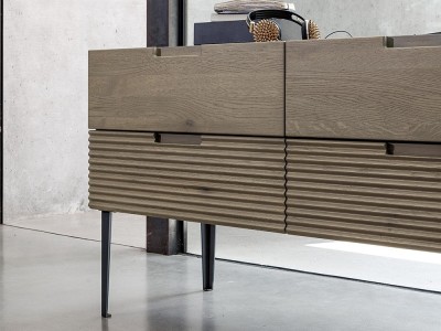 Cómoda de madera de roble Zero.16 Devina Nais - 2