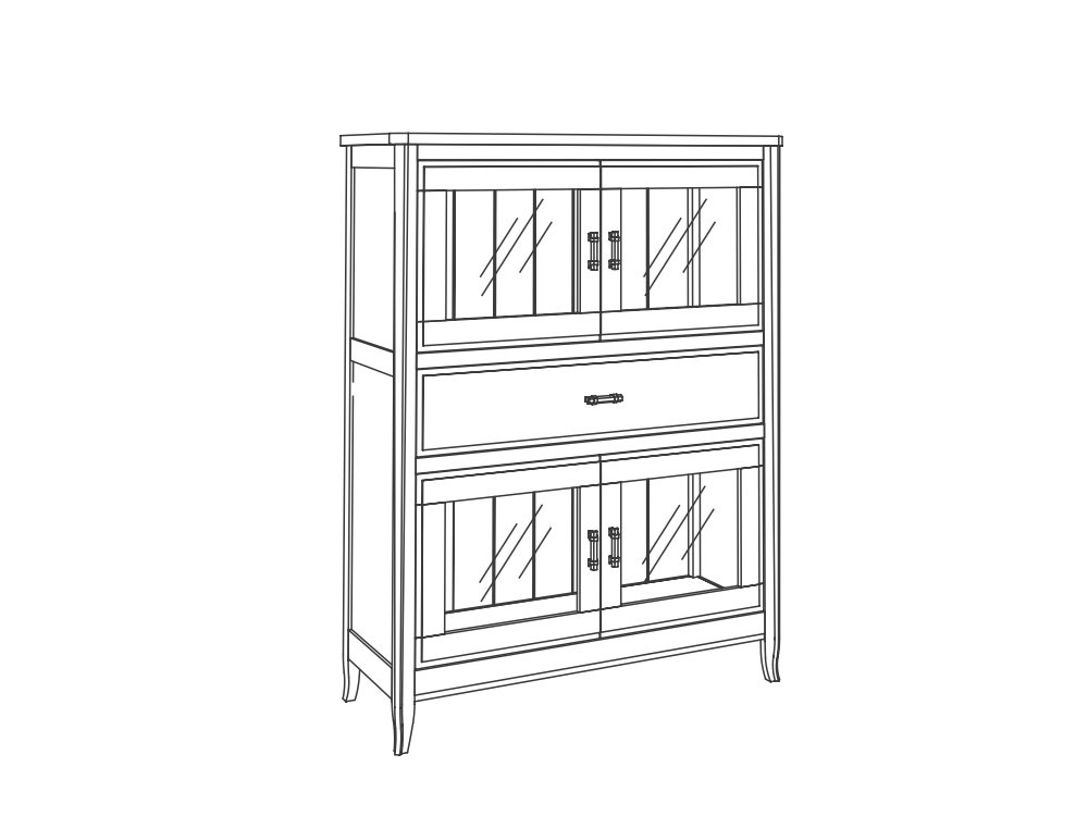 Vajillero de estilo clásico Génova de Grupo Seys - 4