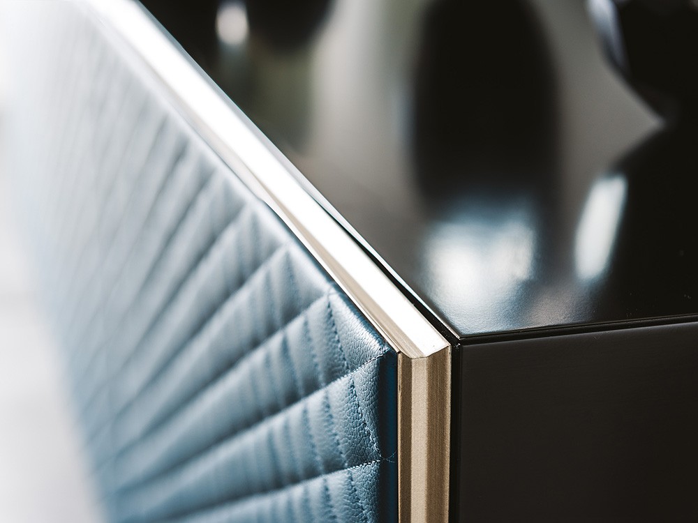 Aparador Absolut con puertas revestidas en ecopiel Cattelan Italia - 7