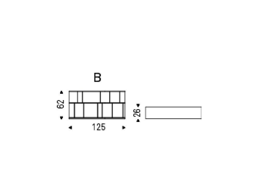Librería modular Wally Cattelan Italia - 4