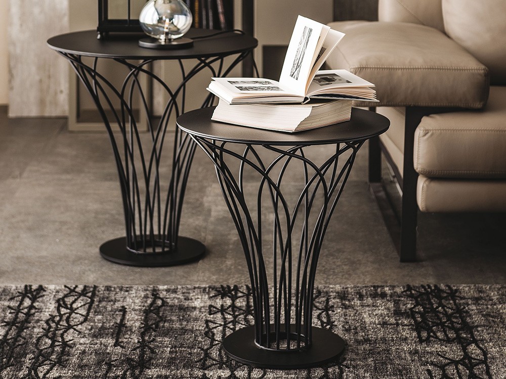 Mesa auxiliar de acero Nido Cattelan Italia - 2