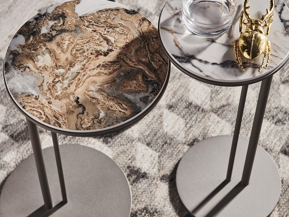 Set de mesas auxiliares redondas Sting Cattelan Italia - 2