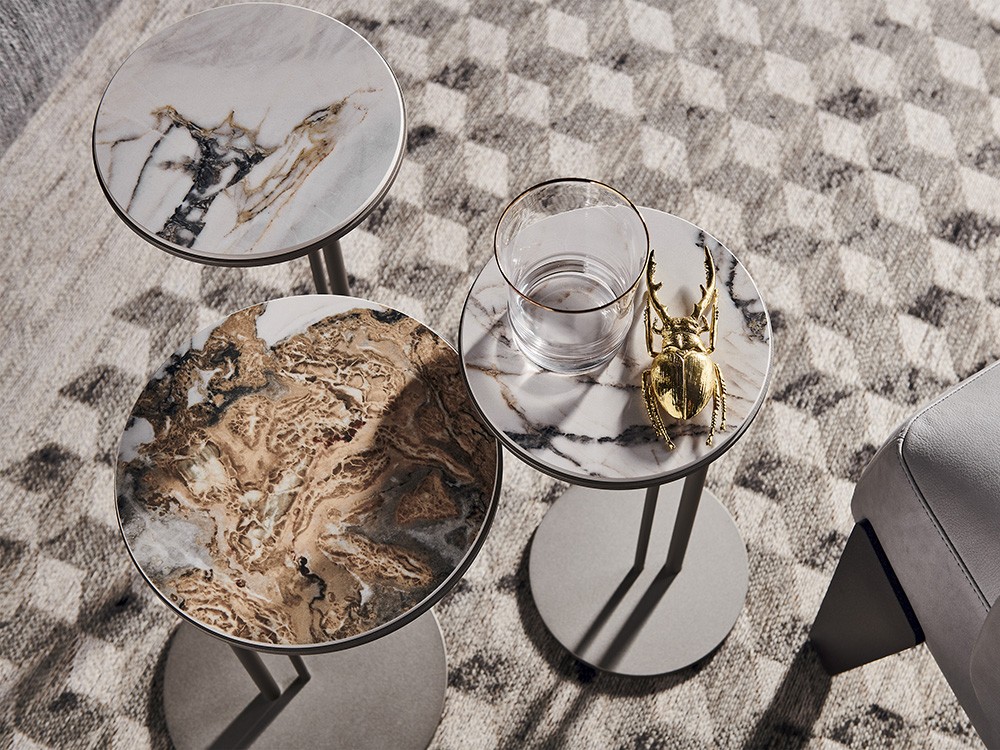 Set de mesas auxiliares redondas Sting Cattelan Italia - 8