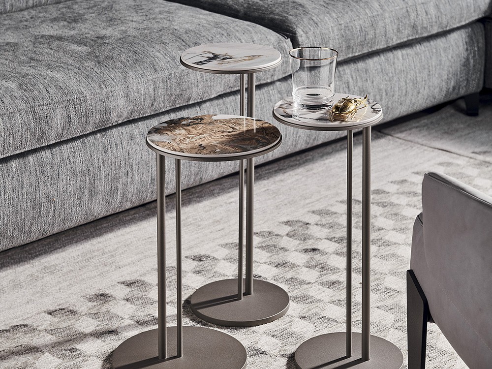 Set de mesas auxiliares redondas Sting Cattelan Italia - 10