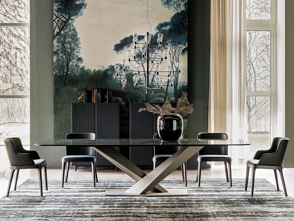 Mesa de comedor Stratos Keramik Cattelan Italia - 3