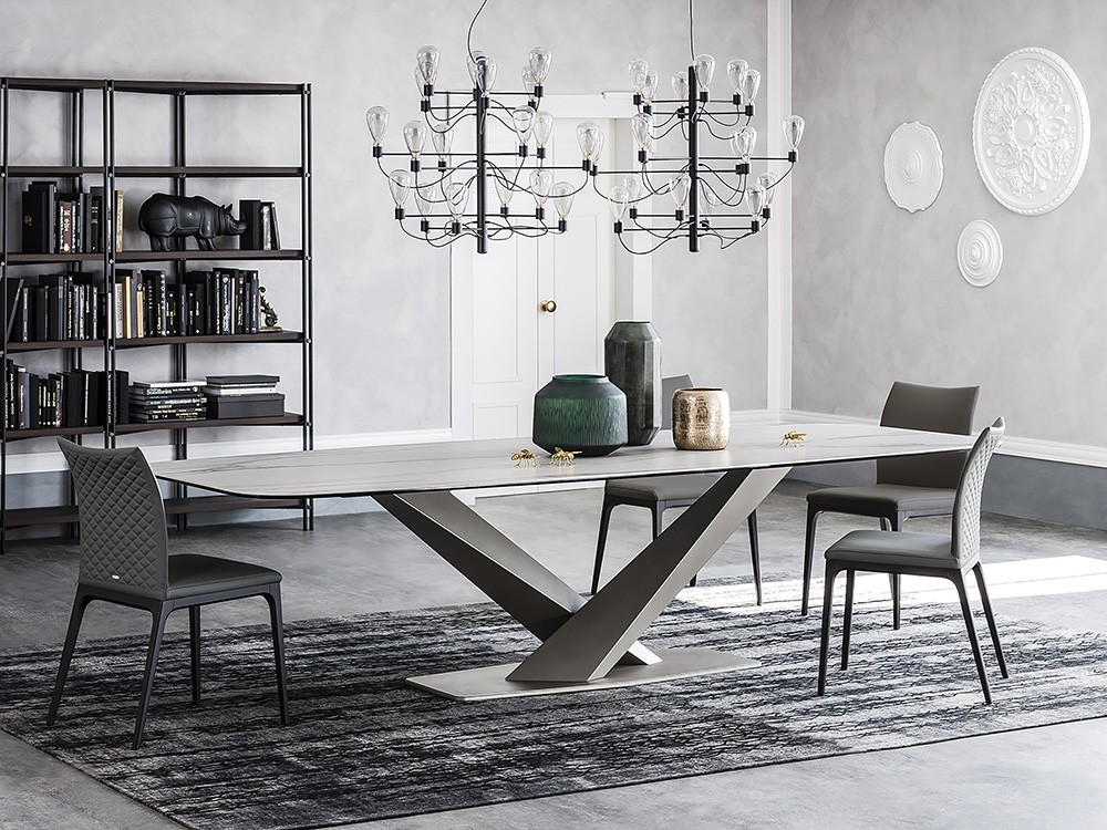 Mesa de comedor Stratos Keramik Cattelan Italia - 10