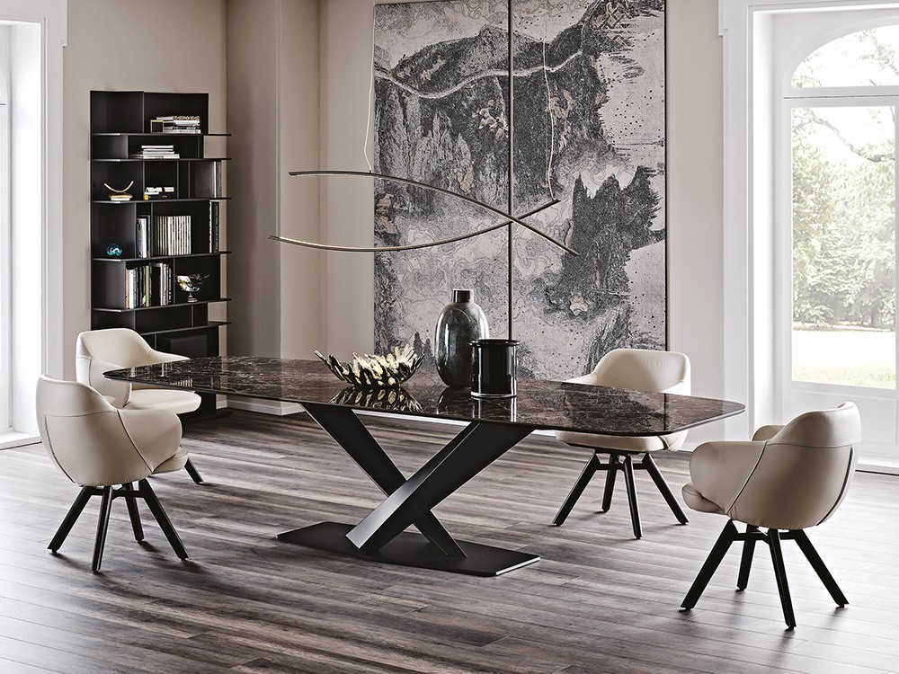 Mesa de comedor Stratos Keramik Cattelan Italia - 12