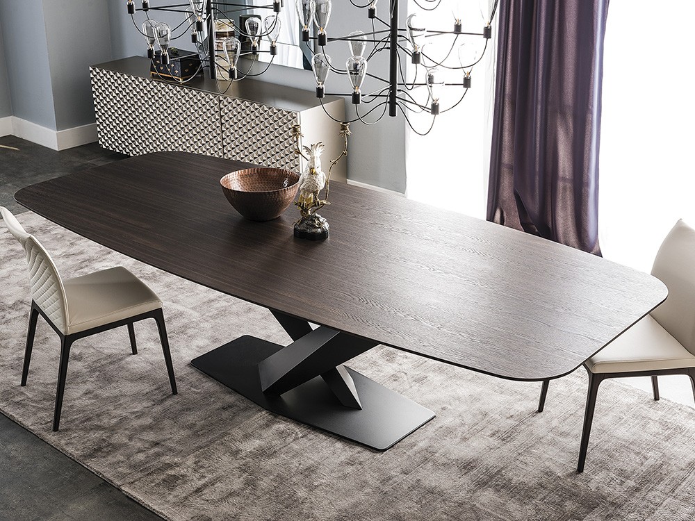 Mesa de comedor Stratos Wood Cattelan Italia - 4