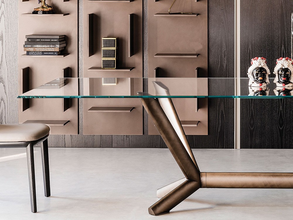 Base de acero gofrado de la mesa Planer de Cattelan