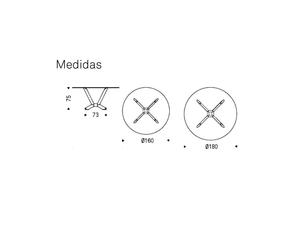 Mesa redonda Planer Round Cattelan Italia - 3