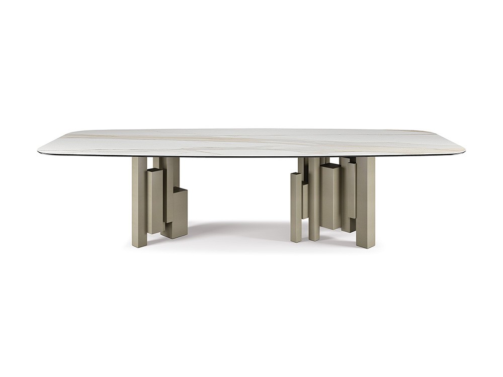 Mesa de comedor Skyline Keramik Cattelan Italia - 3