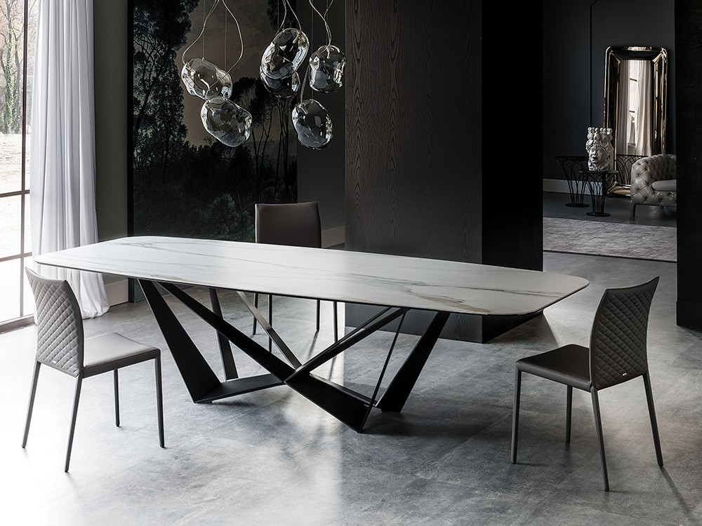 Mesa de comedor Skorpio Keramik Cattelan Italia - 18