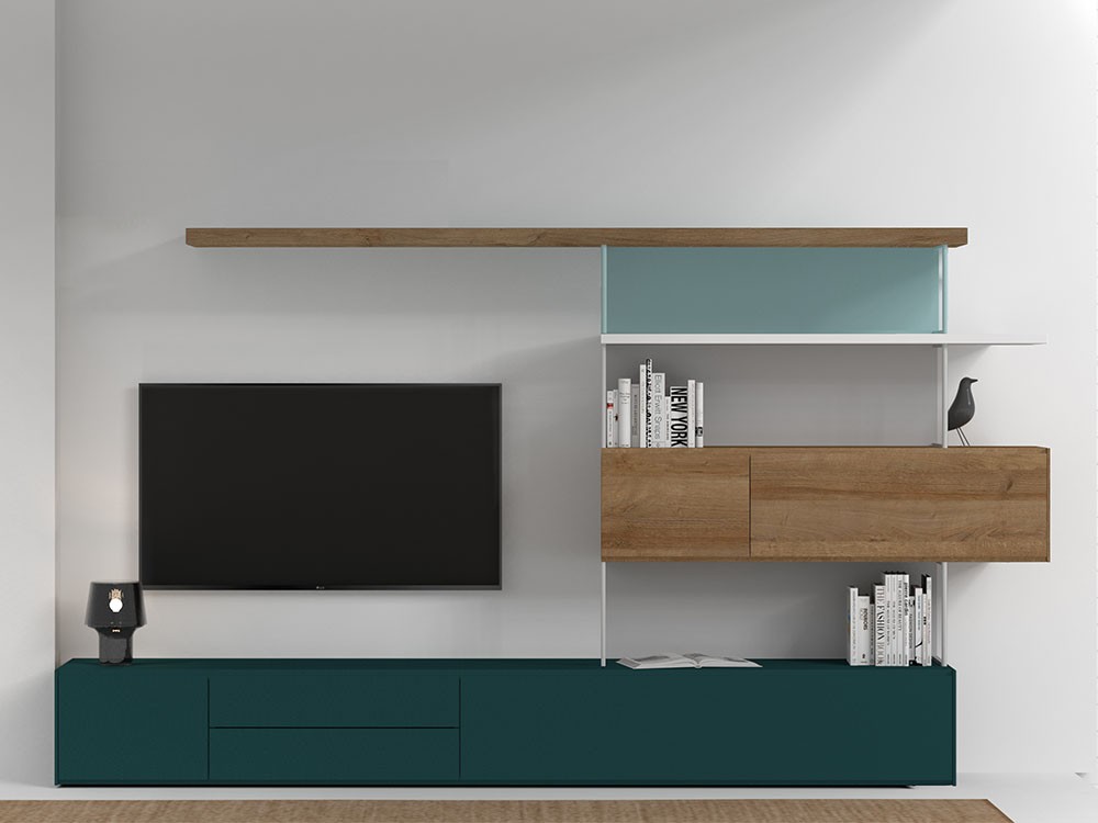 Proyecto salón con estructura metálica  - 1