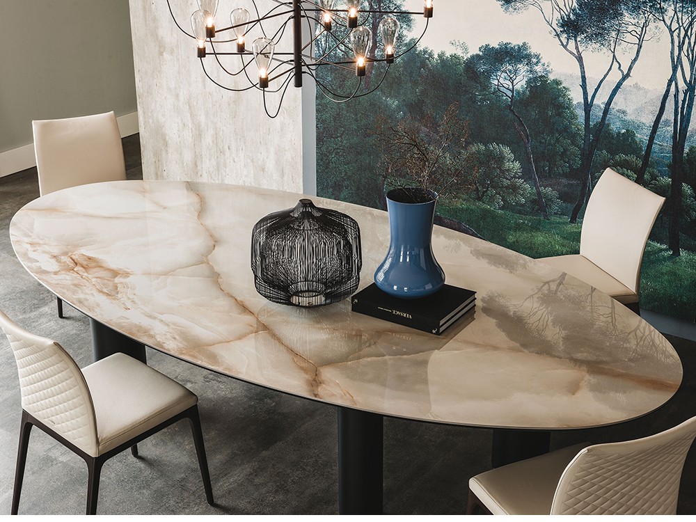 Mesa de comedor Roll Keramik Cattelan Italia - 3