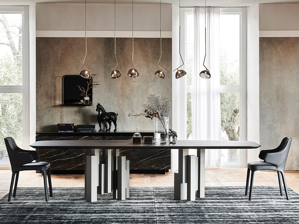 Silla con brazos tapizada en ecopiel Wanda Cattelan Italia - 13