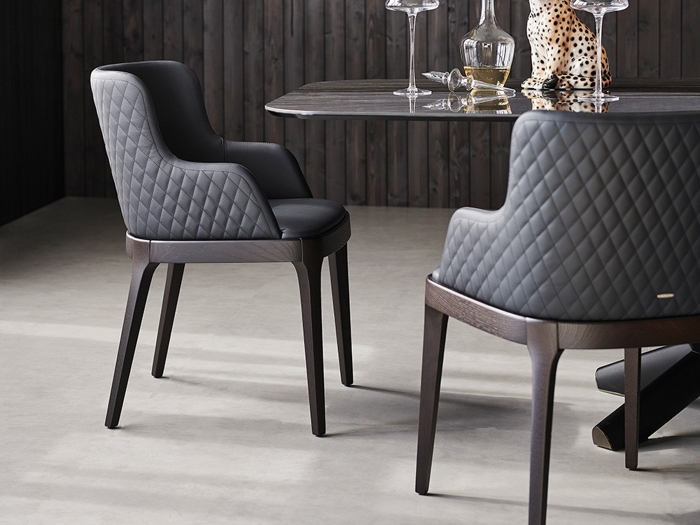 Silla con o sin brazos Magda Couture Cattelan Italia - 2