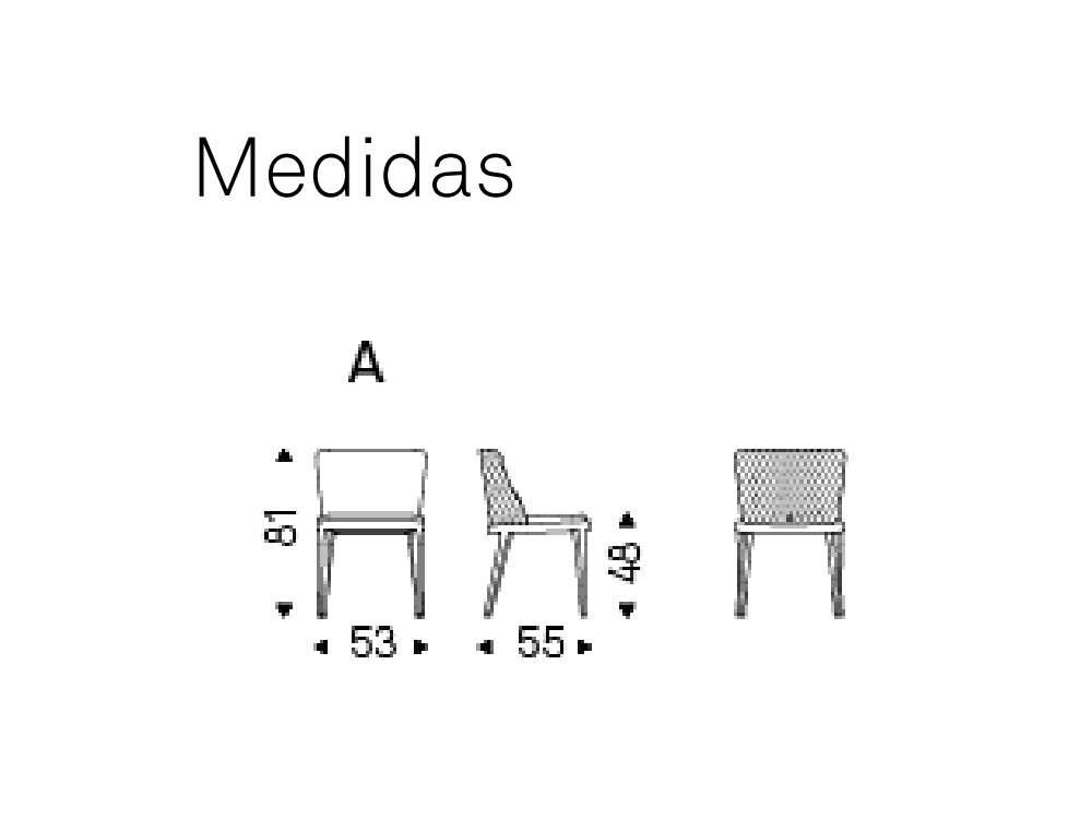 Silla con o sin brazos Magda Couture Cattelan Italia - 10