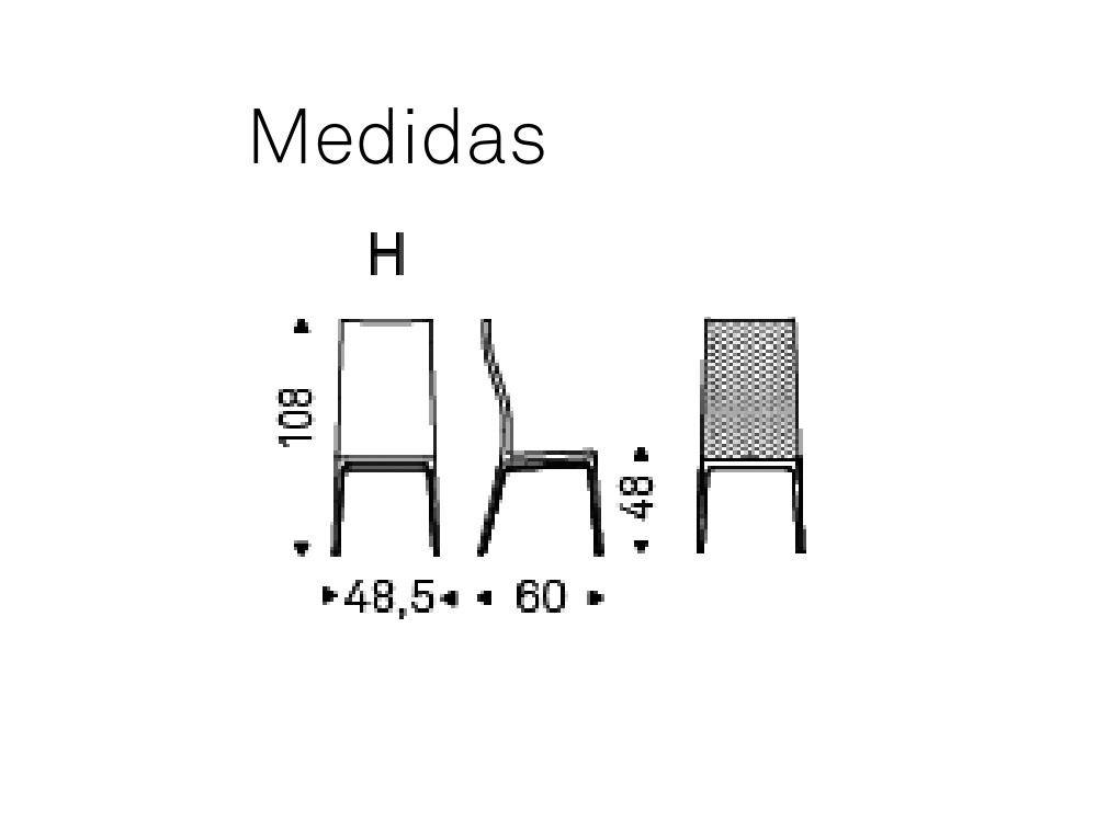 Silla Arcadia Couture Cattelan Italia - 7