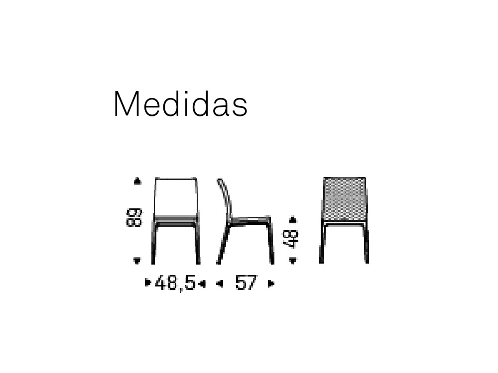 Silla Arcadia Couture Cattelan Italia - 6